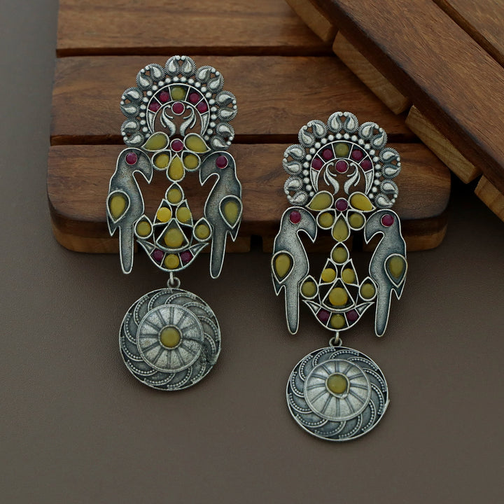 Haza Dual Bird Earring