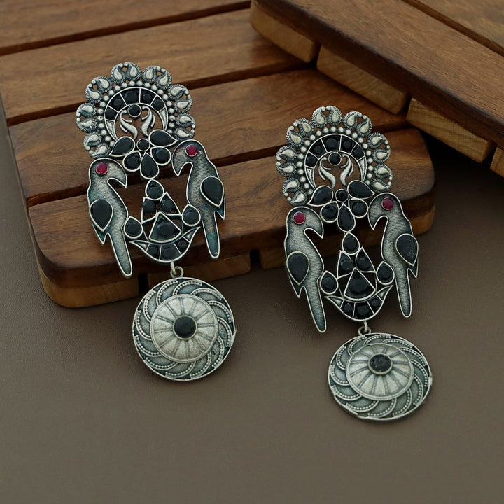 Haza Dual Bird Earring