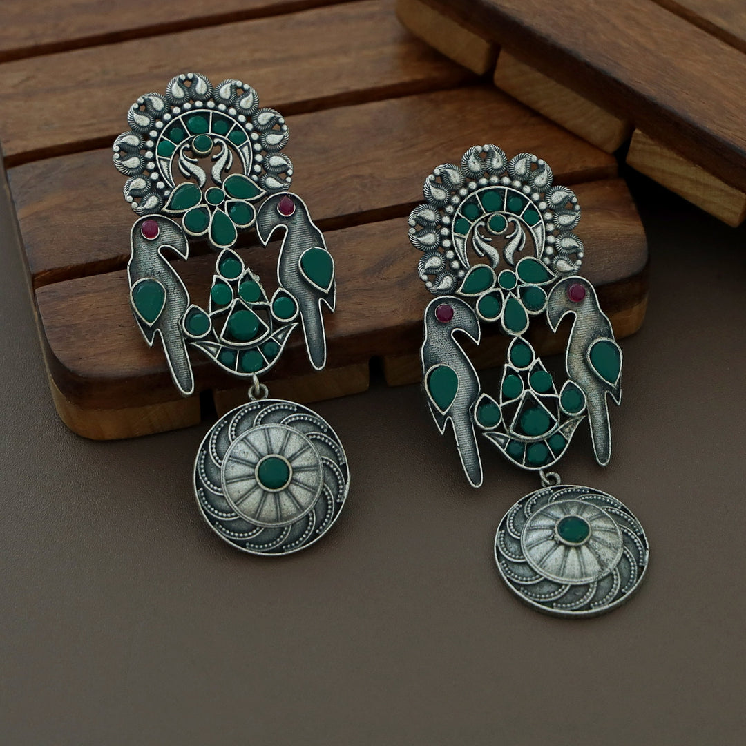 Haza Dual Bird Earring