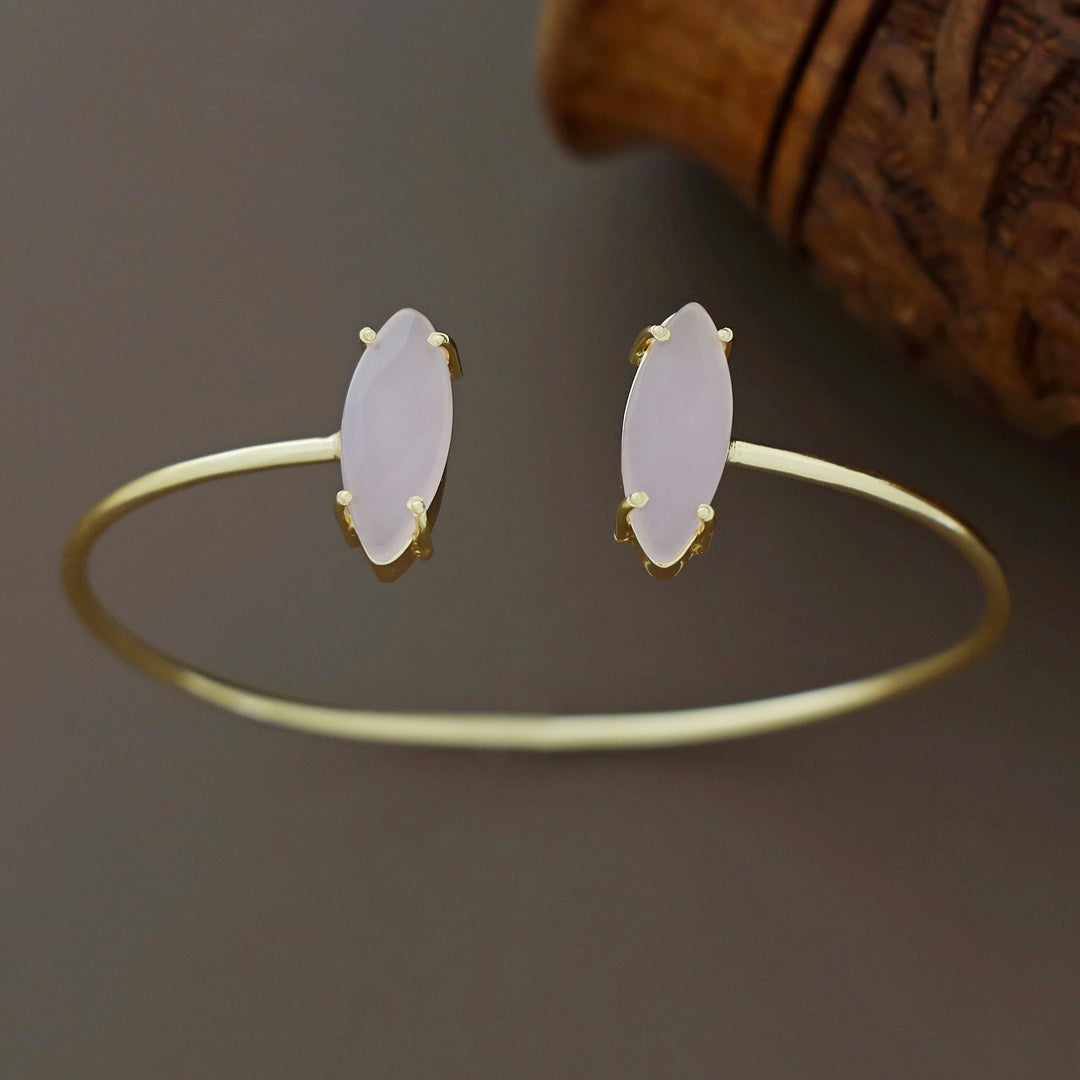 Leeza Dual Glossy Claw Bangle