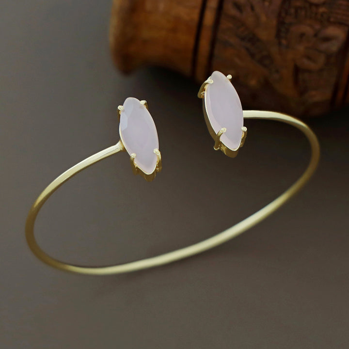 Leeza Dual Glossy Claw Bangle