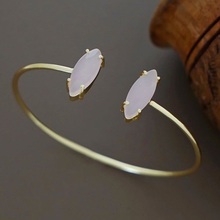 Leeza Dual Glossy Claw Bangle
