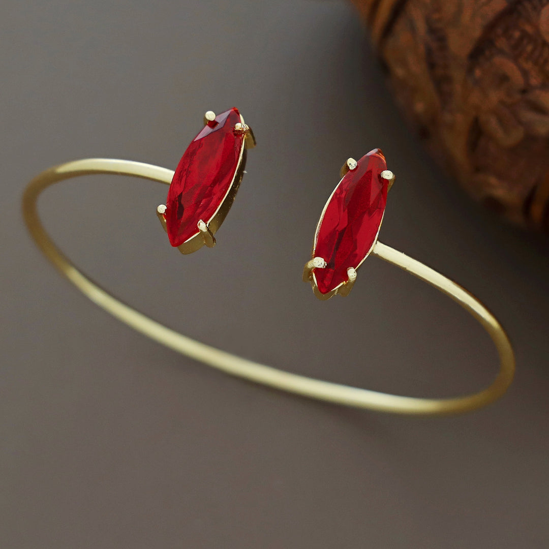 Leeza Dual Glossy Claw Bangle