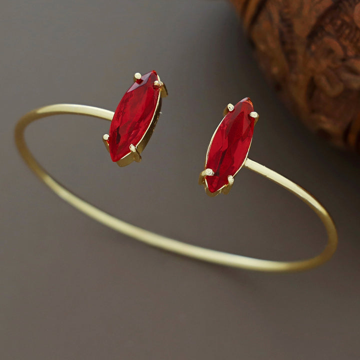 Leeza Dual Glossy Claw Bangle