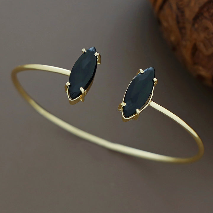 Leeza Dual Glossy Claw Bangle