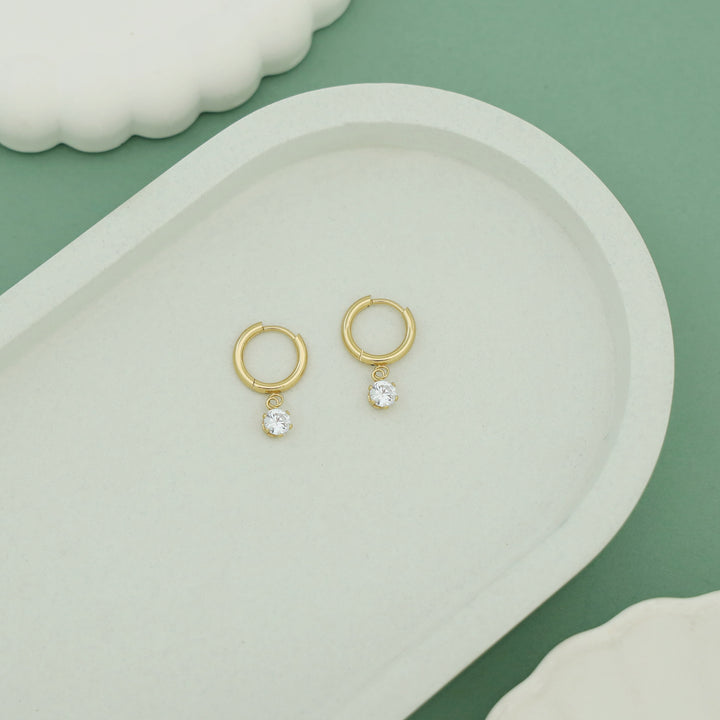 Abeni Glossy Hoop Earring