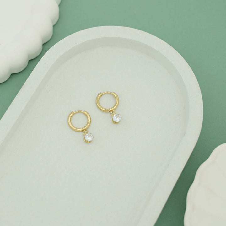 Abeni Glossy Hoop Earring