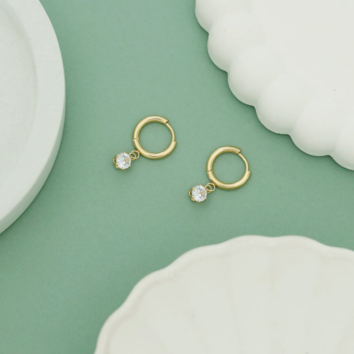 Abeni Glossy Hoop Earring