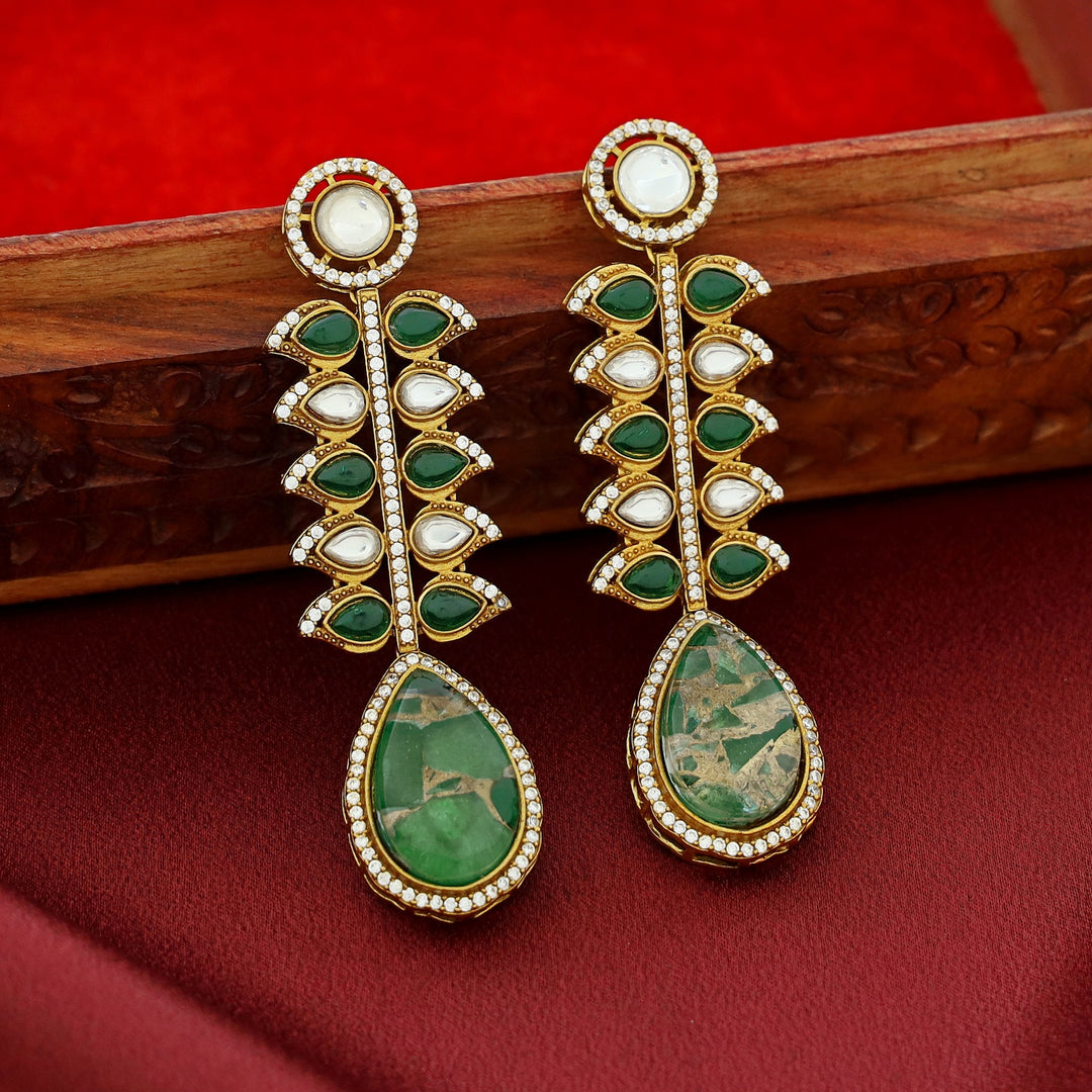 Diffna Kundan AD Stone Earring