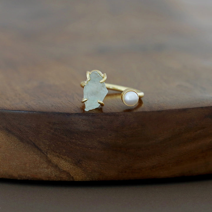 Ena Raw Stone Ring