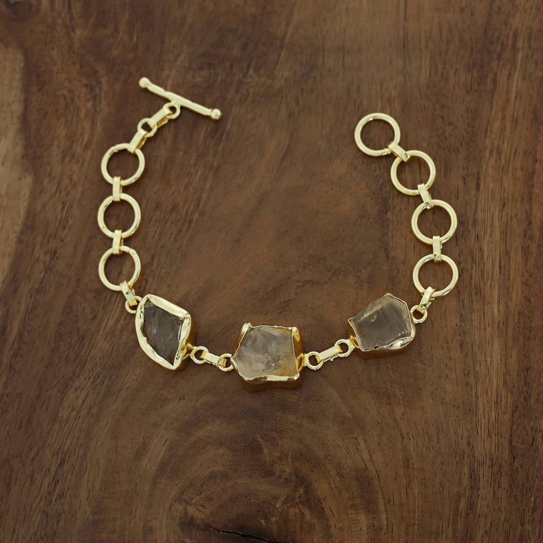 Eminent 3 Stone Bracelet