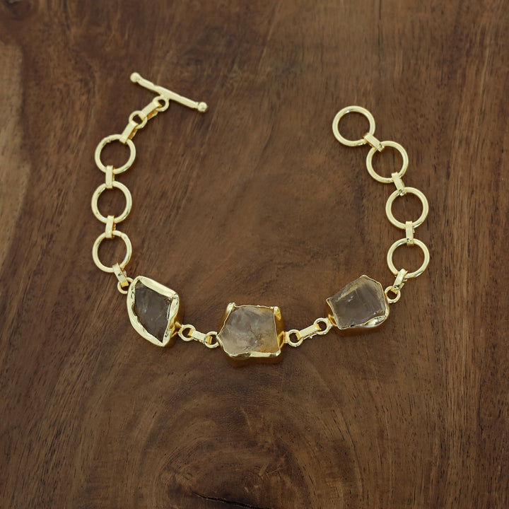 Eminent 3 Stone Bracelet