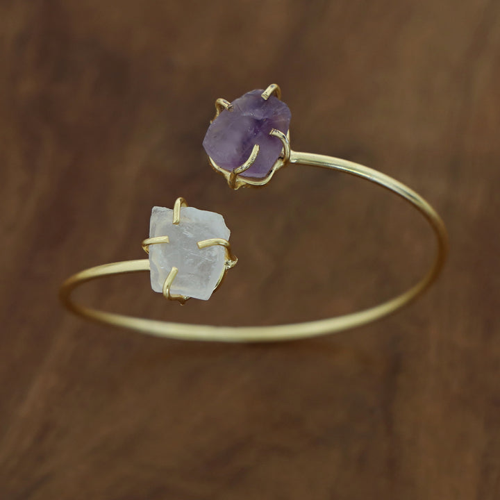 Mabel Eminent Raw Stone Bracelet (Colour Option)
