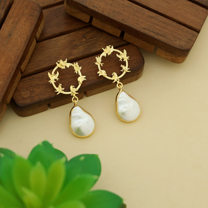 Lola Flying Birds Baroque Earring