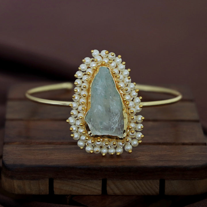 One Stone Raw Stone Bangle (Colour Options)