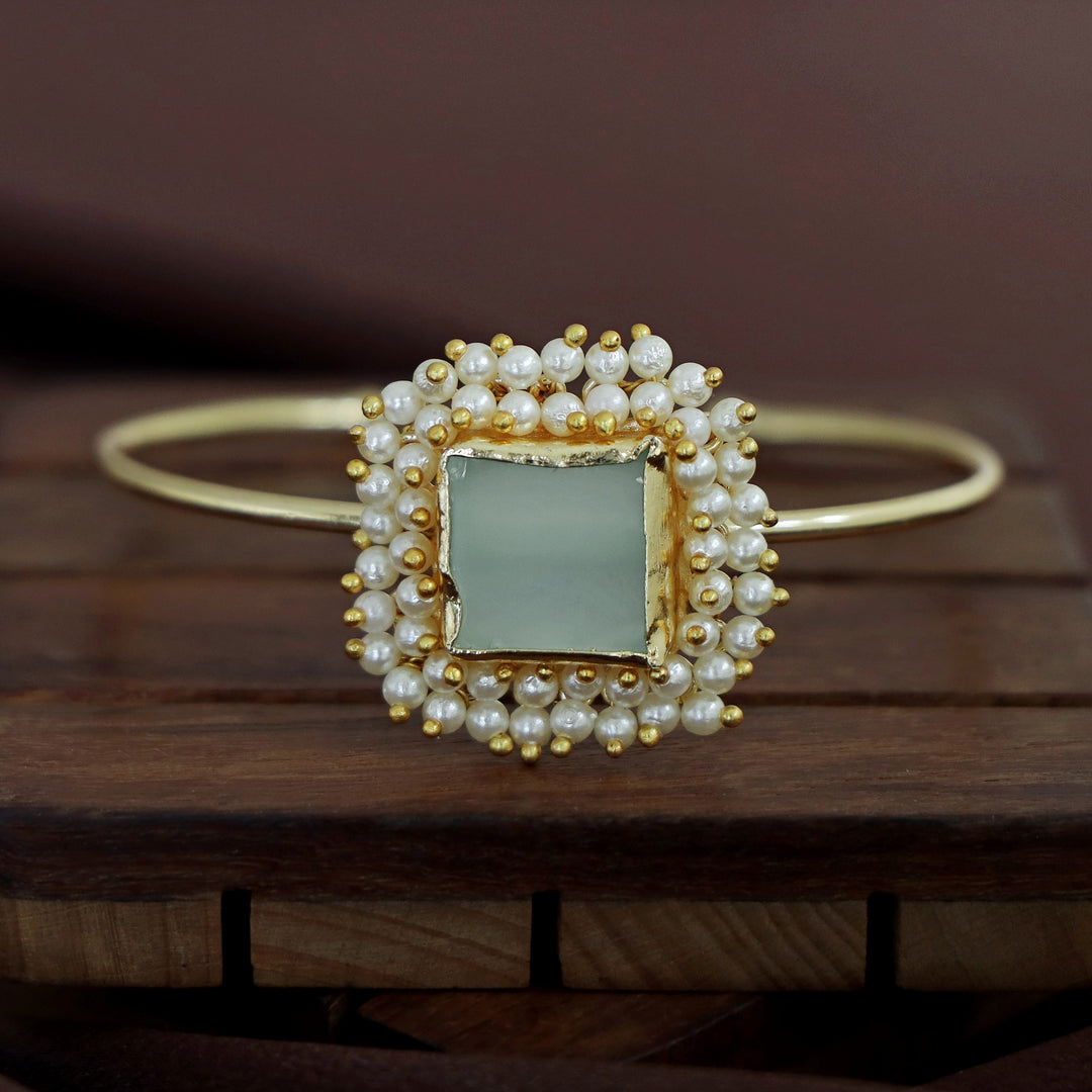 One Stone Raw Stone Bangle (Colour Options)