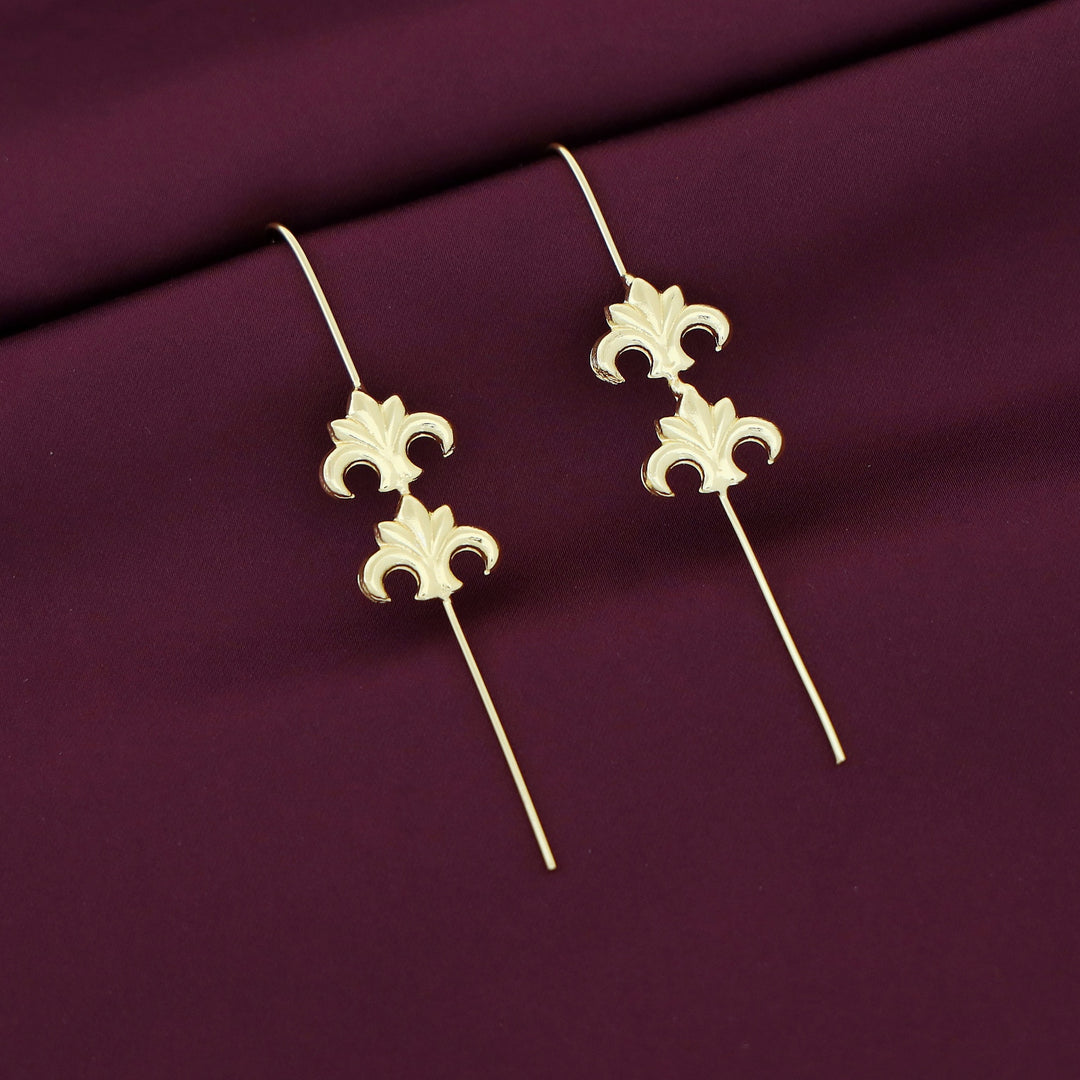 Evara Golden Ear-Cuff (Set Of 2)