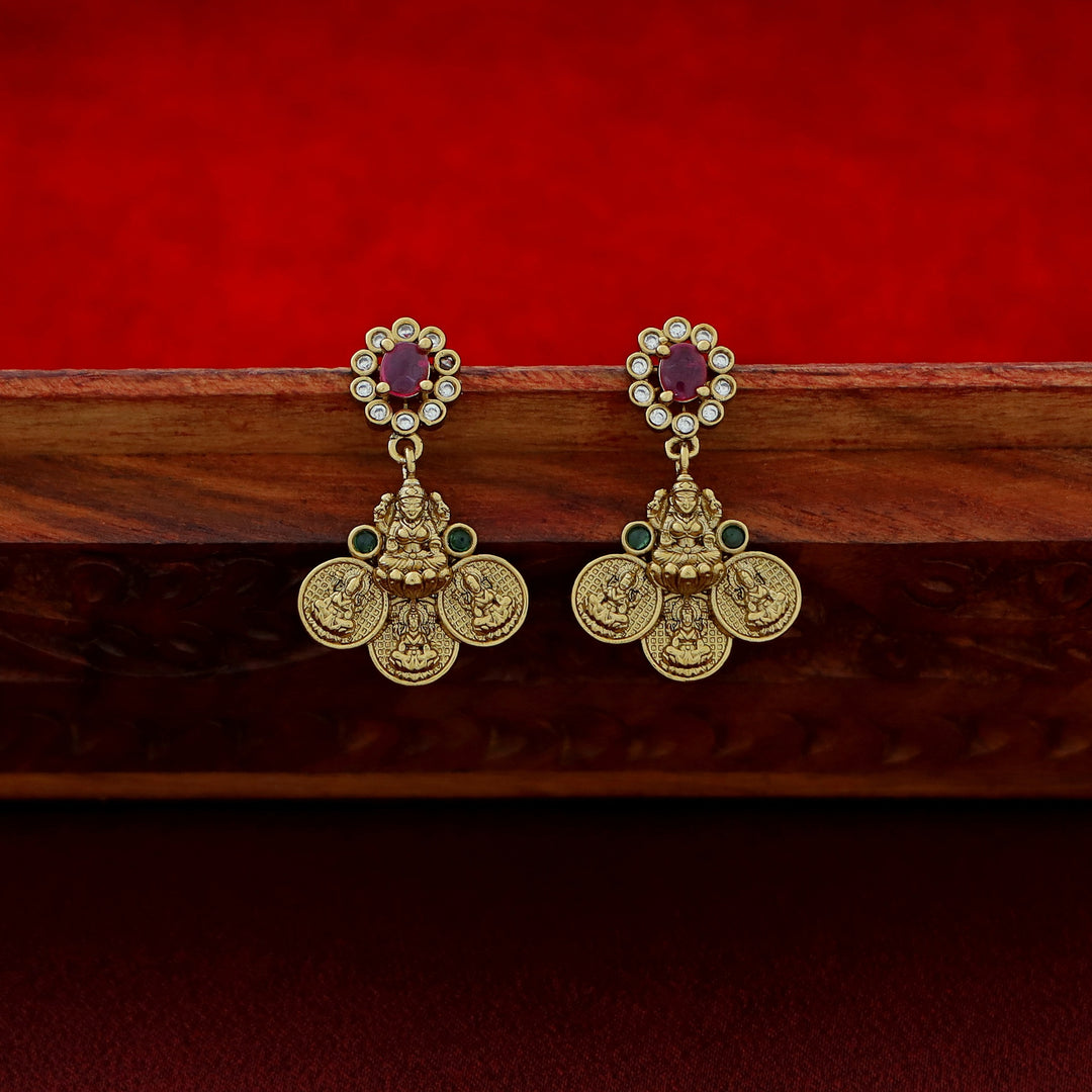 Premium Indradhwaja Devi Kashi Neckpiece With Earring