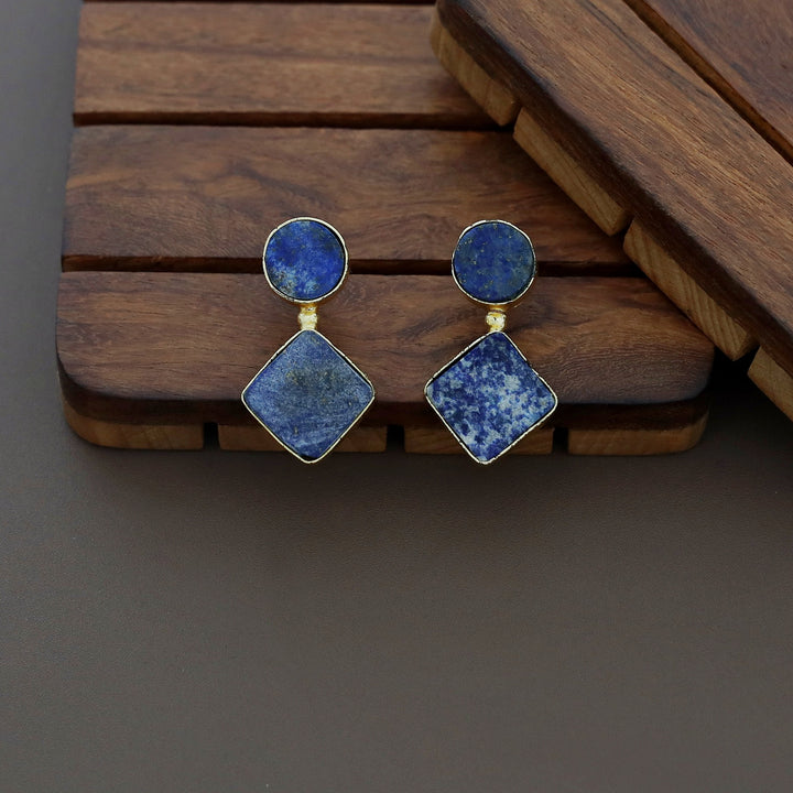 Round & Diamond Earring
