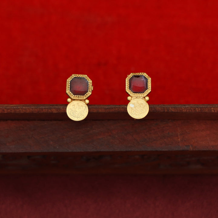 Jyotirmayee Mini Kashi Octagon Enamel Choker With Earring