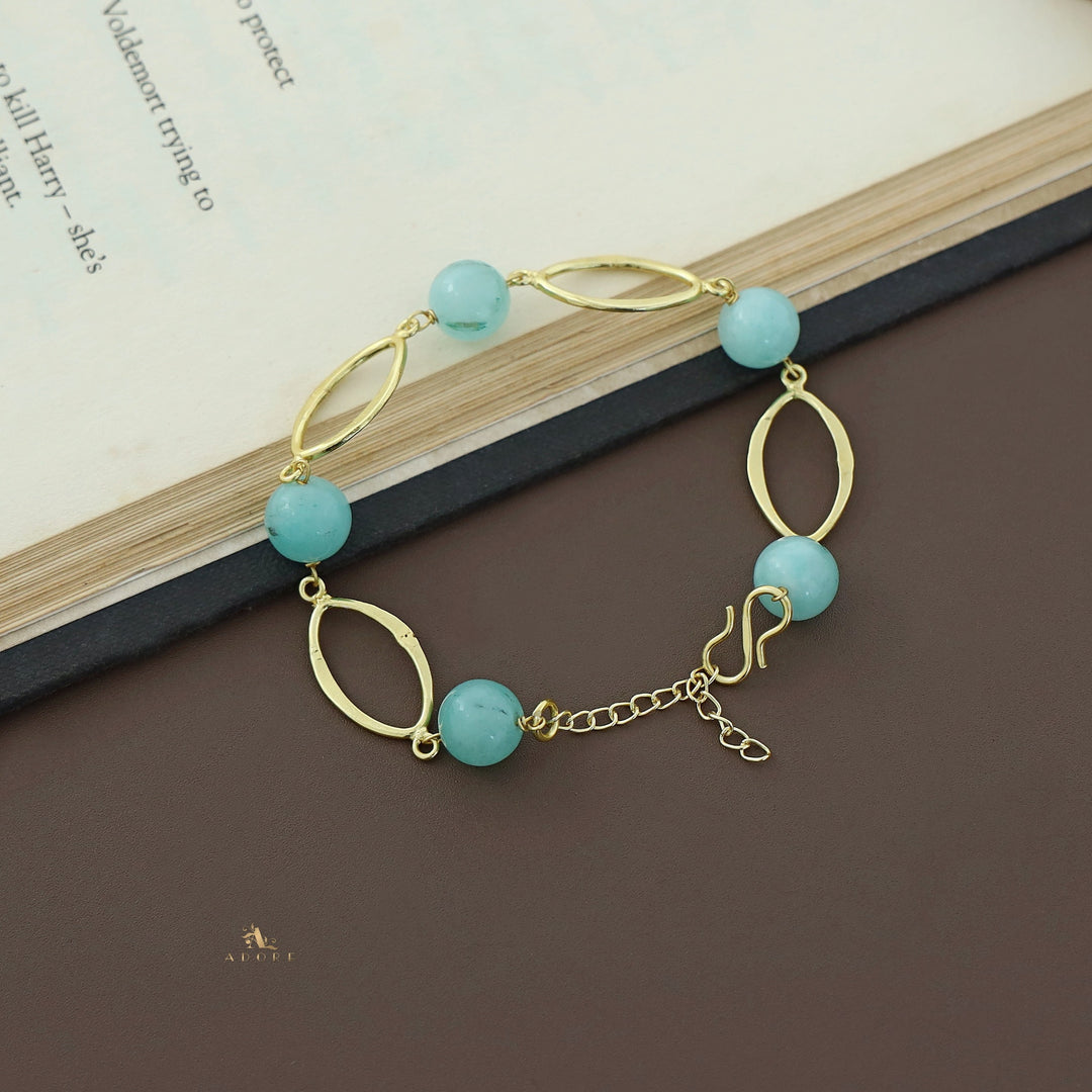 Mineralia Oval Beads Bracelet