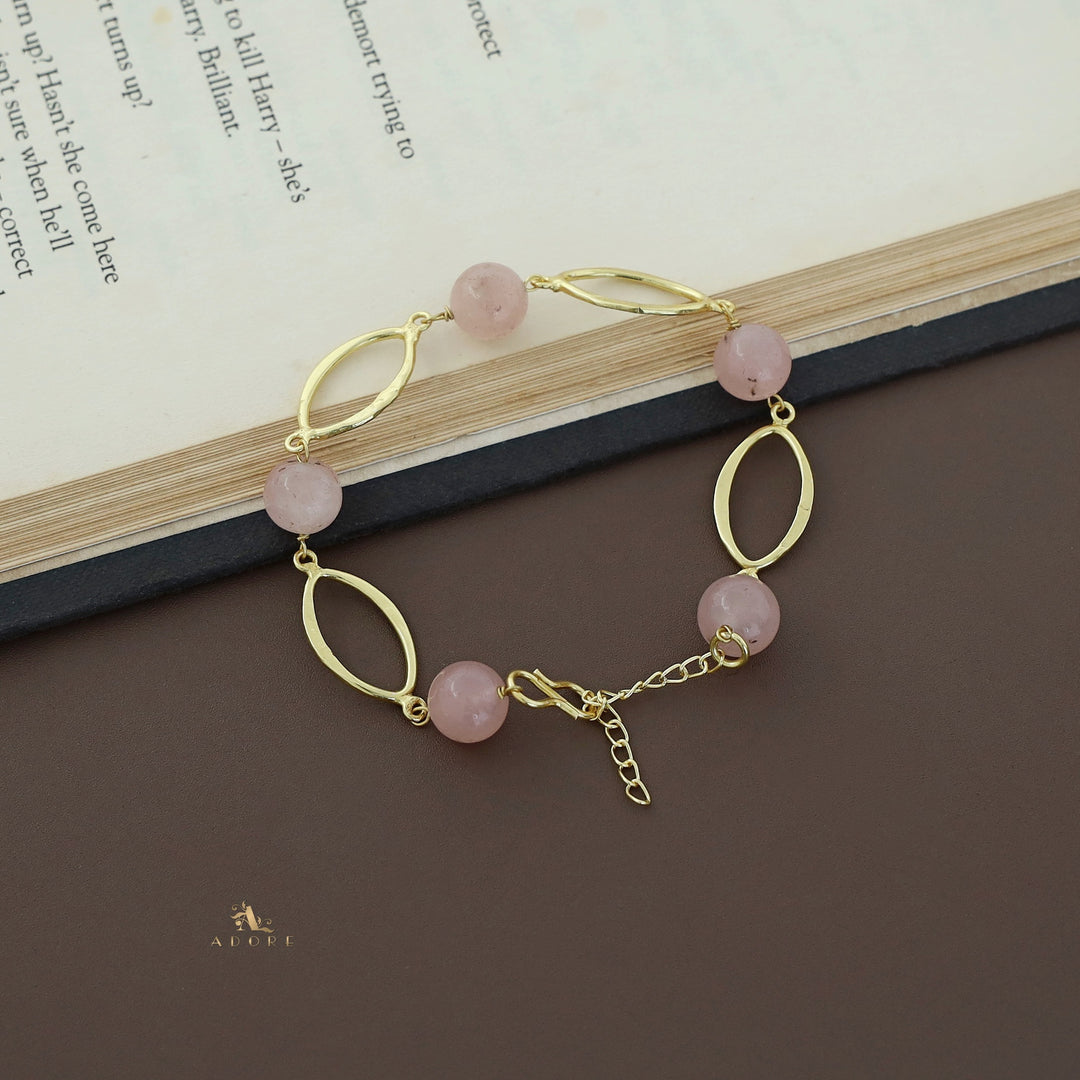 Mineralia Oval Beads Bracelet
