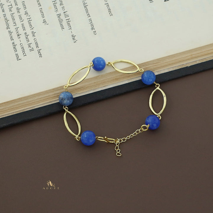 Mineralia Oval Beads Bracelet