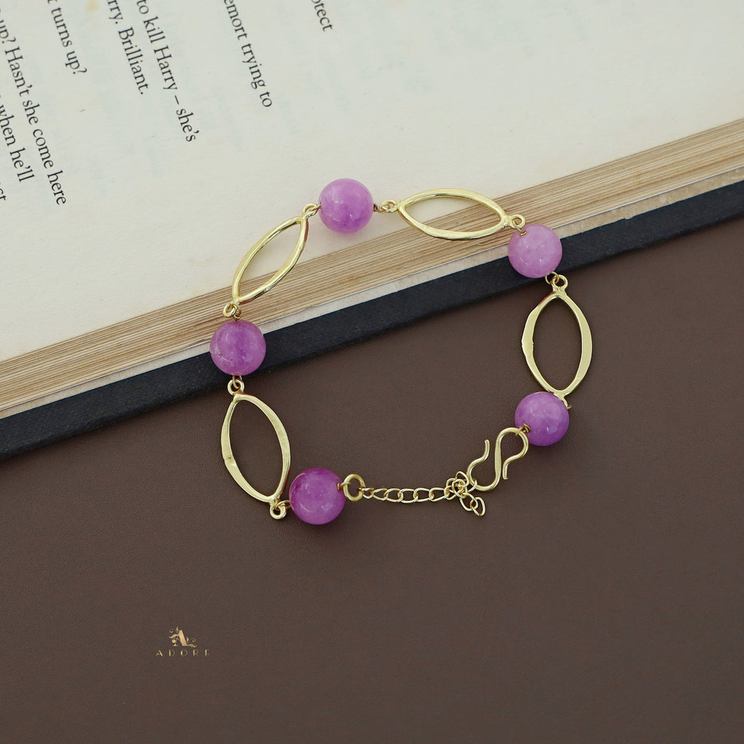 Mineralia Oval Beads Bracelet