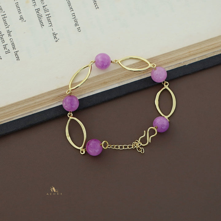 Mineralia Oval Beads Bracelet