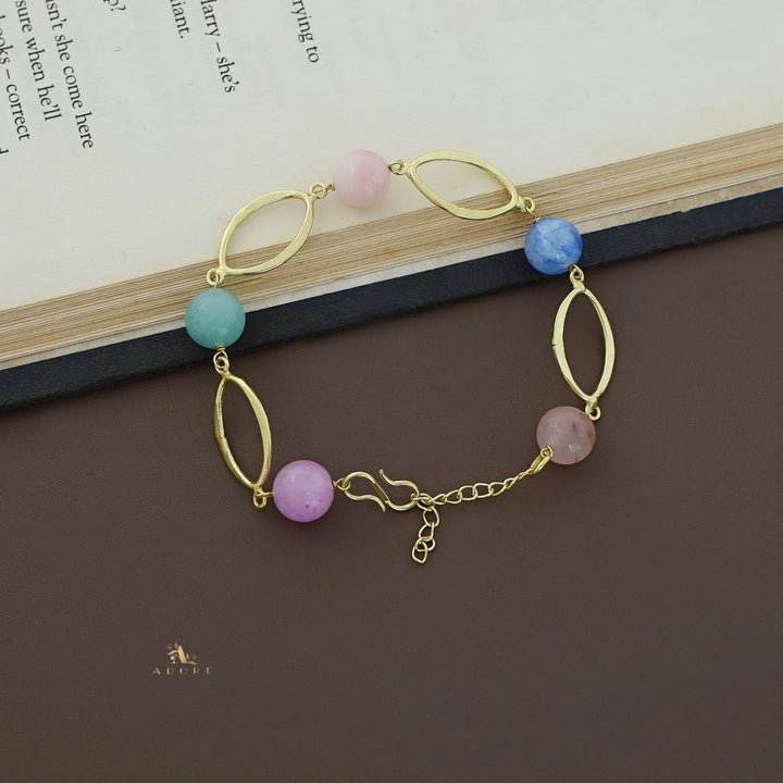 Mineralia Oval Beads Bracelet