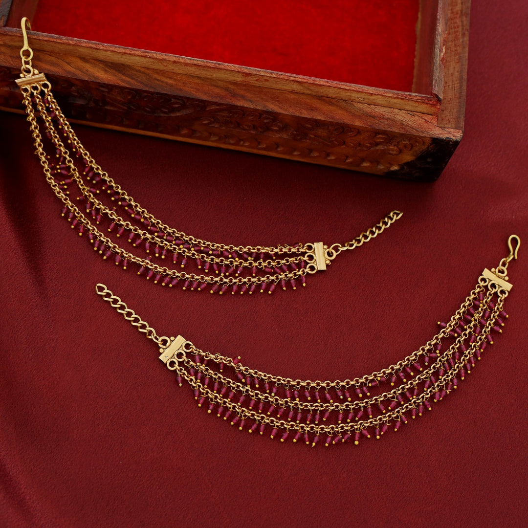 Pritha 3 Layer Ear Chain