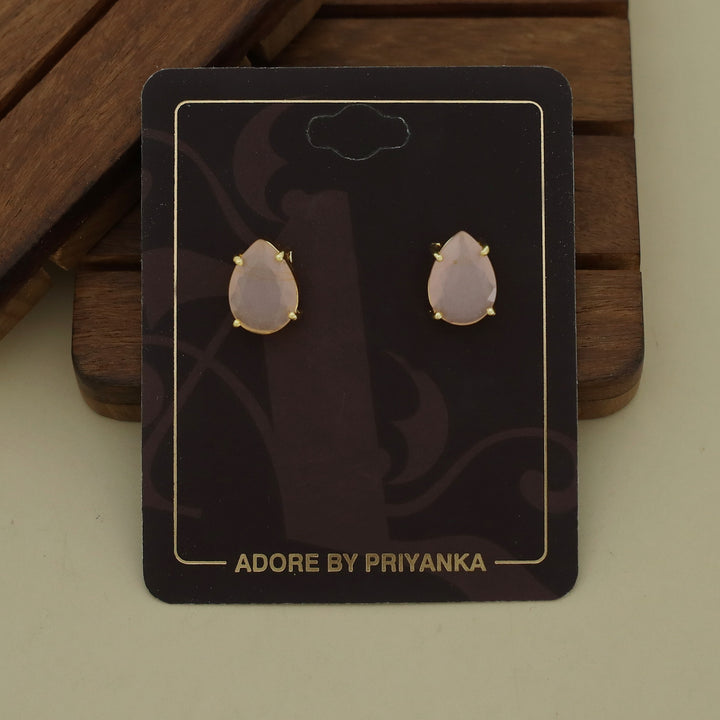 Glossy Rain Drop Claw Stud