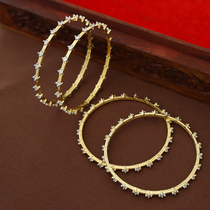 Nimika Stone Bangle ( Set Of 4 )