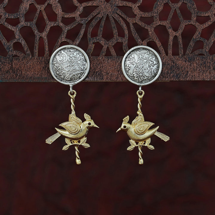 Kataria Dual Tone Earring
