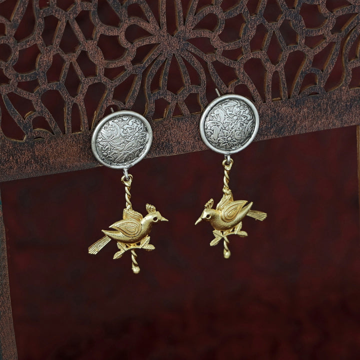 Kataria Dual Tone Earring