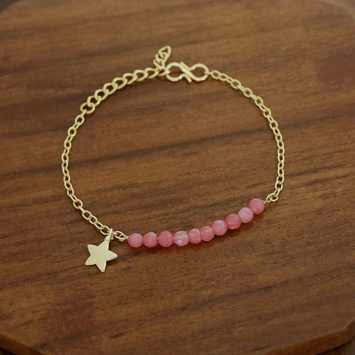 Zahrah Golden Star Beaded Bracelet