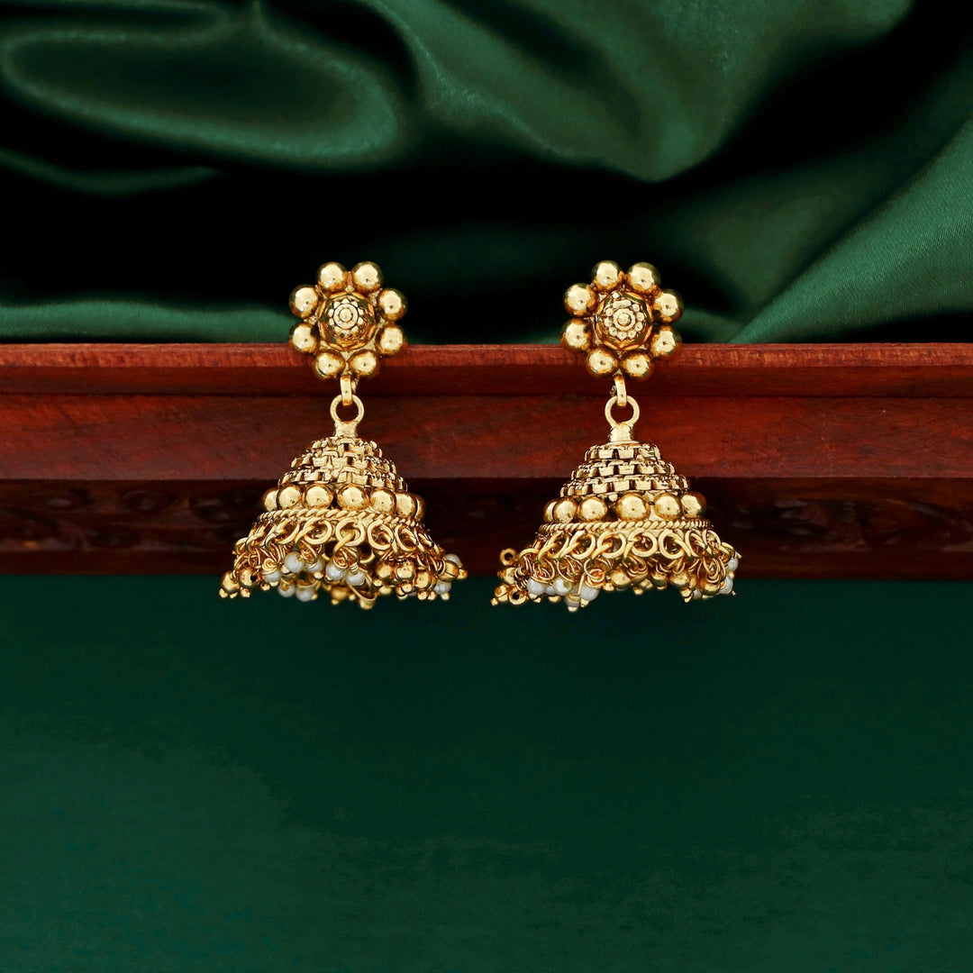 Akshardha Neckpiece With Earring