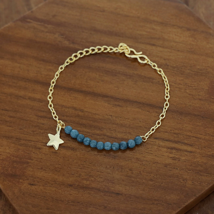 Zahrah Golden Star Beaded Bracelet