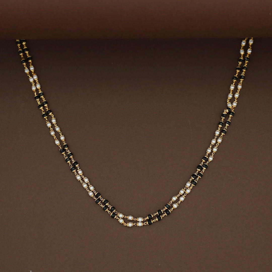 Harnika 2 Layer Pearl Beaded Neckpiece