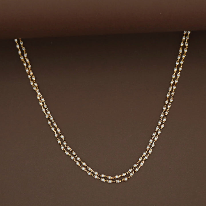 Harnika 2 Layer Pearl Beaded Neckpiece