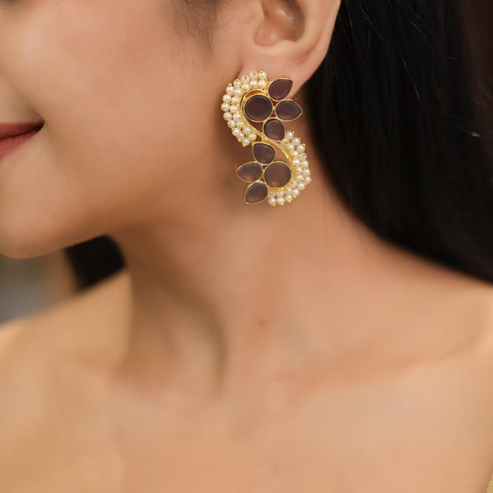 Floral Cluster Earring