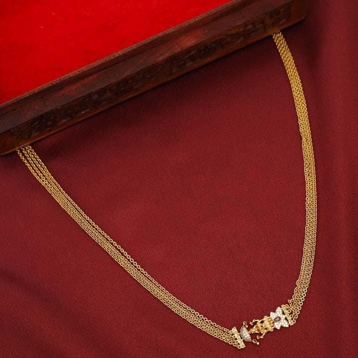 Bhagyavi Devi Long Chain Neckpiece