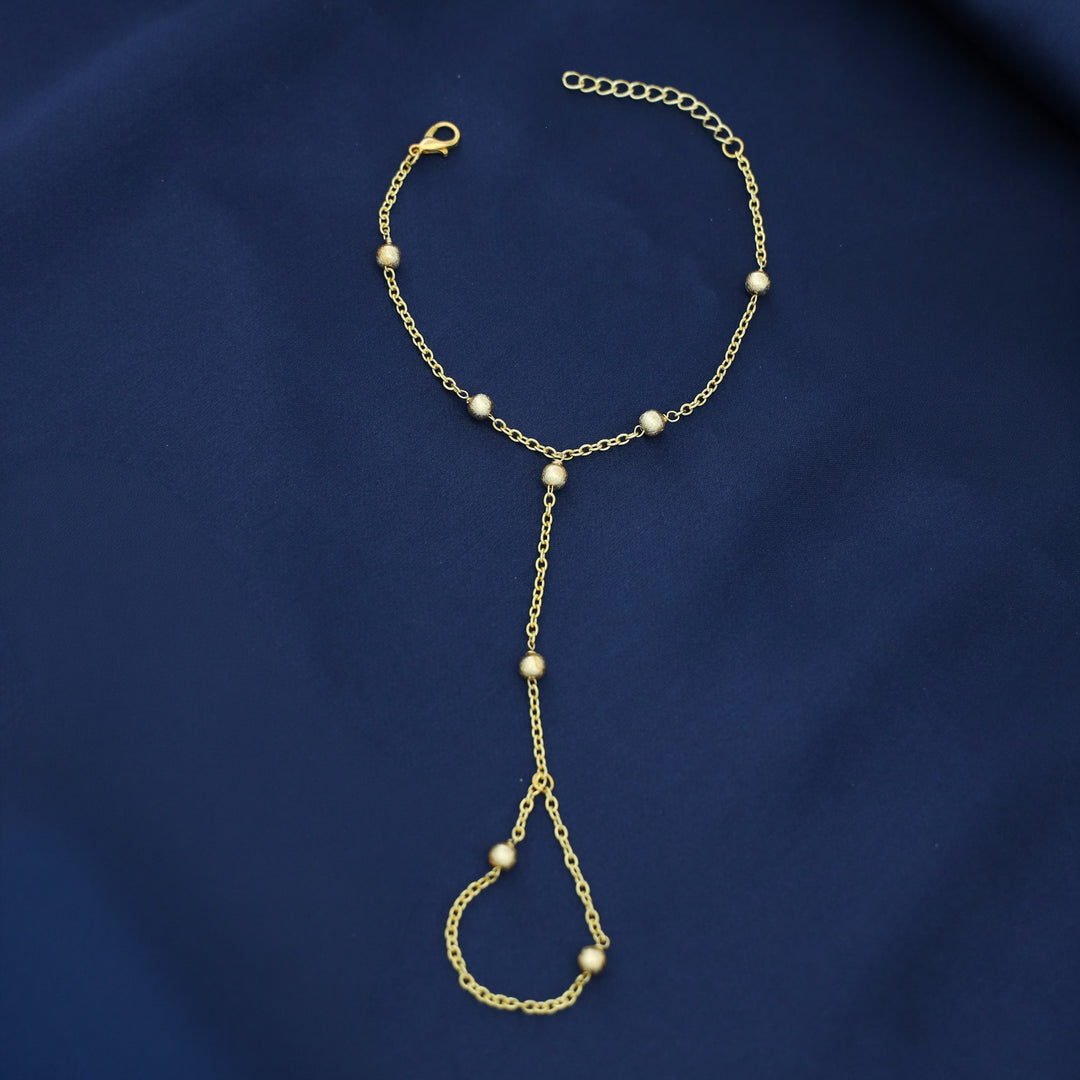 Limna Golden Ball Ring Bracelet