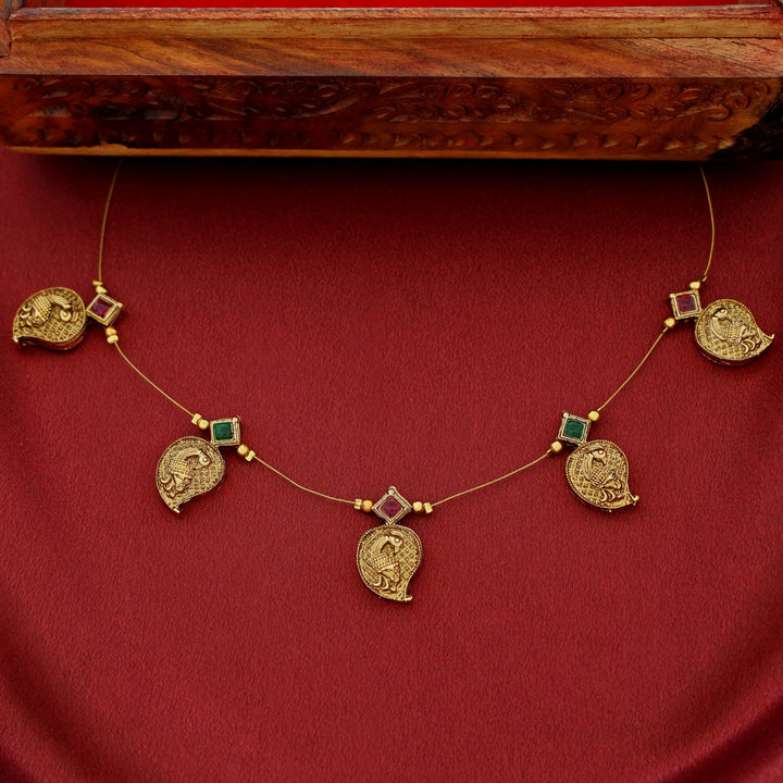 Brishti Devi Kemp Stone String Neckpiece