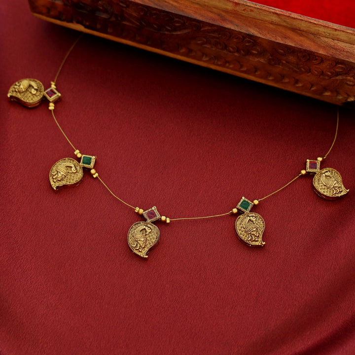 Brishti Devi Kemp Stone String Neckpiece