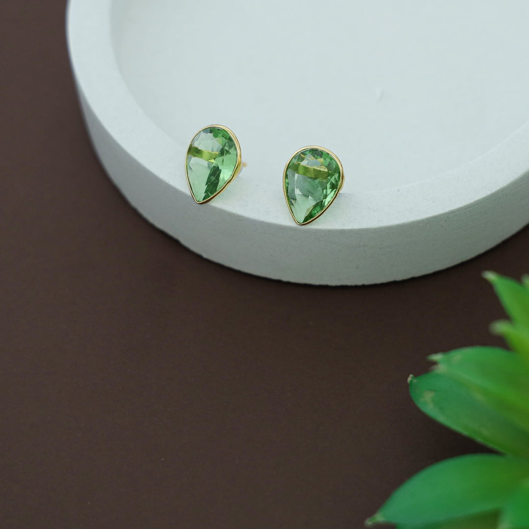 Seira Rain Drop Glossy Stud