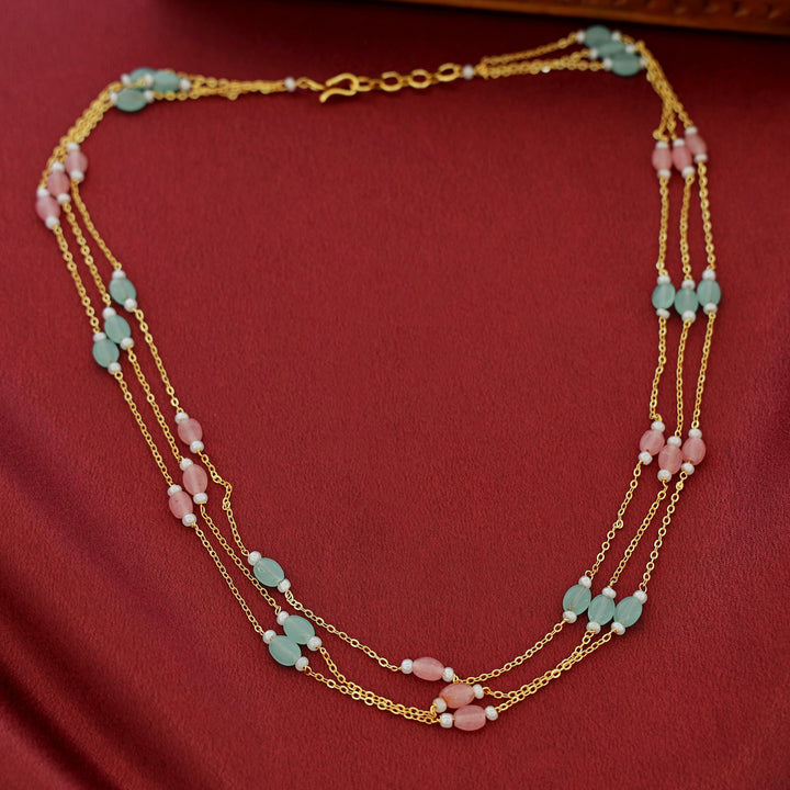 Tenile 3 Layer Beaded Neckpiece