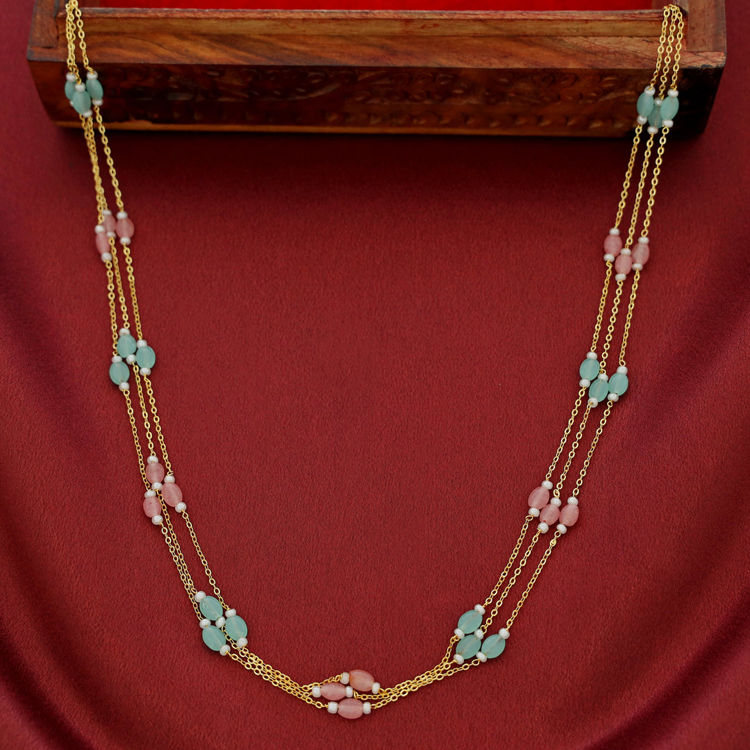 Tenile 3 Layer Beaded Neckpiece