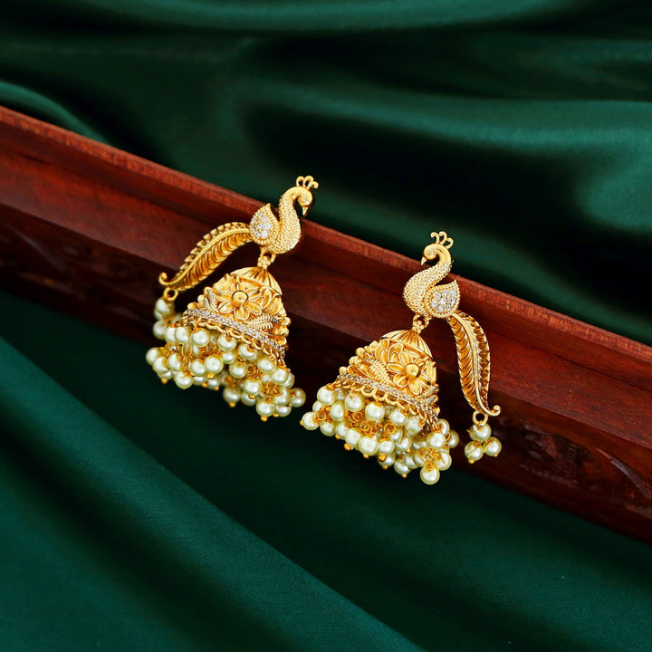 Eshana Peacock Jhumka