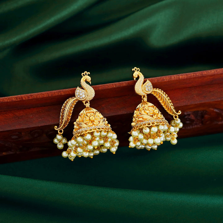 Eshana Peacock Jhumka